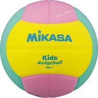 ミカサ(MIKASA) スマイルドッジボール1号 イエロー/ピンク SD10YP 3個（直送品）