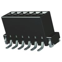 Harting 基板用端子台， Har-Flexiconシリーズ， 2.54mmピッチ ， 1列， 7極， 黒（直送品）