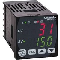Schneider Electric 温度調節器 （PID制御） リレー出力数:2 REG48PUN2RLU（直送品）