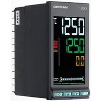Gefran 温度調節器 （PID制御） ロジック、リレー出力数:2 1250-D-R00-00000-1-G（直送品）