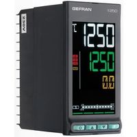 Gefran 温度調節器 （PID制御） ロジック、リレー出力数:2 1250-D-R00-00000-0-G（直送品）