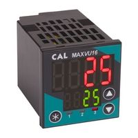 CAL 温度調節器 （PID制御） リレー、SSR出力数:2 MV160MAR021U0 1個（直送品）