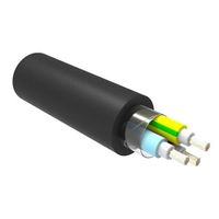 TE Connectivity 多芯ケーブル 3芯 0.5 mm2， シールド無 20 AWG（直送品）