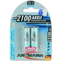 ANSMANN 単三型充電池 Ansmann ニッケル水素 1.2V， 2100mAh 5030992 1ロット（2個）（直送品）