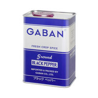 GABAN ギャバン ブラックペッパー グラウンド 角缶 420g 1缶