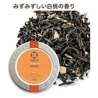ルピシア 紅茶 白桃 1缶（50g）