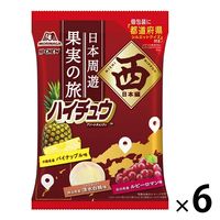 日本周遊ハイチュウアソート＜西日本編＞ 6袋 森永製菓 キャンディ ソフトキャンディ