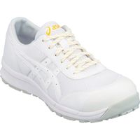 アシックス 静電気帯電防止靴 ウィンジョブCP21E ホワイト×ホワイト 22.5cm 1273A038.101-22.5 250-0549（直送品）