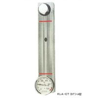 協和 アクリル樹脂製温度計付オイルゲージKLA-150DT-B-W-M16 KLA-150DT-B-W-M16 1個（直送品）
