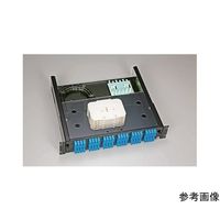 TERADA 19インチタイプ 光成端箱 FPF 2U 28DSCアダプタ付 FPF20356 1式 64-8305-66（直送品）