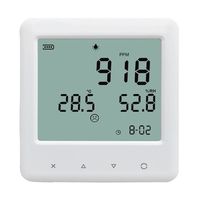 アズワン TOSHIN 二酸化炭素濃度計 温湿度計（記録機能付） 1個 64-9182-43（直送品）