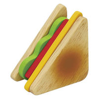 エド・インター 木のままごとあそび フレッシュ サンドイッチ おままごと・おもちゃ 1個