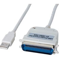 サンワサプライ USBプリンタコンバータケーブル（IEEE1284-USB変換・1.8m） USB-CVPRN 1個（直送品）