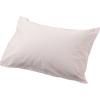 西川 ピローケース 無地 綿 洗える ホテルテイスト 枕カバー ピンク PJ01589980 1枚（直送品）