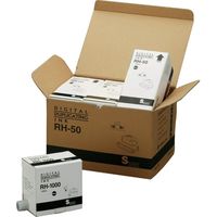 ノーブランド 軽印刷機汎用インク RH-1000 黒 5本 RH-1000クロ 1箱（直送品）