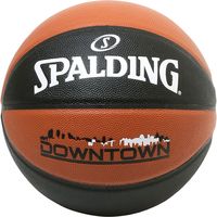 SPALDING（スポルディング） バスケットボール 7号 DOWNTOWN ダウンタウン ブラック×ブラウン 76715J（直送品）