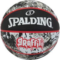 SPALDING（スポルディング） バスケットボール グラフィティ ブラック×レッド 7号球 84378Z 2球（直送品）