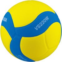 MIKASA スマイルバレー 5号球 VS220WYBL 2球（直送品）