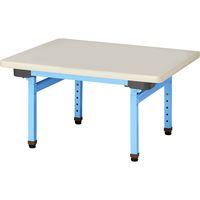 【軒先渡し】ニシキ工業 昇降式園児用テーブル 高さ380～500mm アイボリー EUC-B VV
