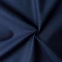NBK エイティスクエア 無地 生地 綿100% シャーティング ナスコン ネイビー系 巾約110cm×5m切売カット KD4630-228（直送品）