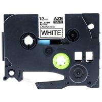 アイモ 互換ラベルテープ BROTHER 白色地/黒文字 12mm AZe-231 1箱（60パック） 64-3312-80（直送品）