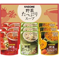 【ギフト包装】カゴメ　野菜たっぷりスープ（9食）　22-0462-080　1個（直送品）
