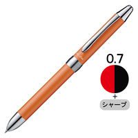 ぺんてる ビクーニャEX　多機能ペン 2色+シャープ　オレンジ軸 BXW1575F １本（直送品）