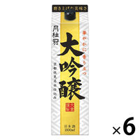 月桂冠 大吟醸パック 日本酒 1.8L 1箱（6本入） 【フルーティな香り・ギフトにも】