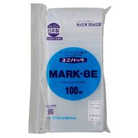 生産日本社（セイニチ） ユニパックマーク MARK-8E （100枚） 2587-55 1袋（100枚） 31320629（直送品）