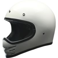 リード工業 RUDO スクランブラーヘルメット ホワイト 150984 1個（直送品）