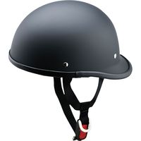 TNK工業 MS-21 ダックテールヘルメット M.BLACK 513152 1個（直送品）