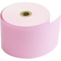 小林 カラーサーマル紙 ８０ｍｍ幅 ピンク ２０巻入り 230-04011005 1セット(20巻入)（直送品）