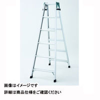 Hasegawa(長谷川工業) アルミ 軽量 はしご兼用脚立 5段 (5尺 140cm) RS2.0-15 1セット(2台：1台×2)（直送品）