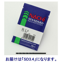 ＮＡＣＨＩ ストレートドリル 10．4ＭＭ SD10.4 1セット（5本：1本入×5
