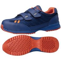 ミドリ安全 JSAA認定 耐滑 安全作業靴 プロスニーカー WPT115 30.0cm ブルー／オレンジ 1足 2125038318（直送品）