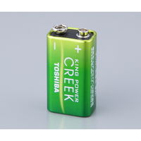 東芝ライフスタイル マンガン電池 6F22EMEC 1セット（20個：1個×20袋） 1-6712-11（直送品）
