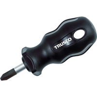 トラスコ中山（TRUSCO） TRUSCO 樹脂柄ドライバー（スタビータイプ） TD-2-25 1本 763-0034（直送品）