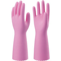 ショーワグローブ 塩化ビニール手袋 ナイスハンドミュー厚手 ピンク Sサイズ NHMIA-SP 770-4097（直送品）