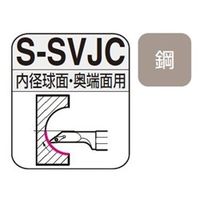 住友電工ハードメタル(SUMITOMO) ボーリングバイト ＳＥＣーバイト S16Q-SVJCR0802-20 1本（直送品）