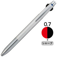 ジェットストリームプライム 多機能ボールペン 2色（0.7mm）+シャープ（0.5mm） MSXE3-3000-07 シルバー 三菱鉛筆uni（直送品）