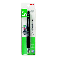 ジェットストリーム多機能ボールペン 4色+シャープ 0.5mm MSXE5-1000-05 ブラック 三菱鉛筆uni （直送品）