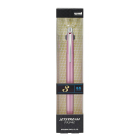 三菱鉛筆uni ジェットストリームプライム ボールペン ライトピンク軸 3色 0.5mm SXE3-3000-05（直送品）