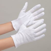 ミドリ安全 品質管理用手袋 綿スムス マチなし M 12双入 1ダース（12双） 4045011320（直送品）