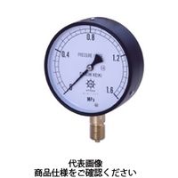 アスクル】長野計器 長野 普通形圧力計（A枠立形・φ100・G3/8B・0.0 