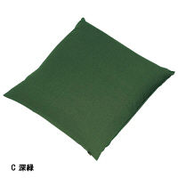 オリバー 座布団 大 深緑 S・CB-003・C 1枚　（直送品）