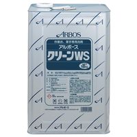 アルボース　作業衣・軍手専用洗剤　クリーンWS　18kg　1缶　（直送品）