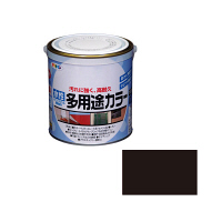 アサヒペン　AP　水性多用途カラー　0.7L　黒　as72　（直送品）