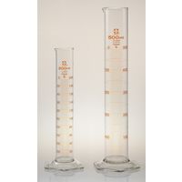 コクゴ メスシリンダーガラス カスタムA 5ml目盛0.1ml 111-59601 1セット（4本入）（直送品）