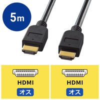 サンワサプライ　HDMIケーブル(4K・3D対応)　HDMI[オス]-HDMI[オス]