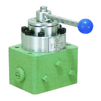 理研機器 (RIKEN) 油圧バルブ 4方3位置弁（チェック、カウンタバランス付）